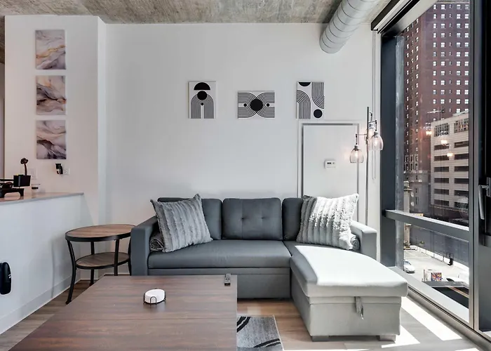 Apartamento Wabash 4br - Pool Free In & Out Parking 5 Chicago